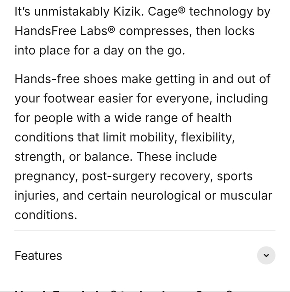 Kizik Athens Sneakers Sz 10W - Picture 4 of 10